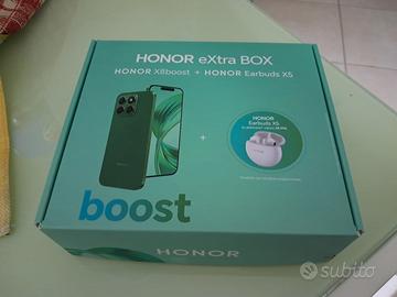 HONOR X8boost EXTRA BOX CON CUFFIE EARBUDS X5