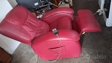 Poltrona con telecomando