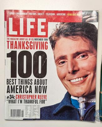 LIFE Magazine – Novembre 1998 – Christopher Reeve