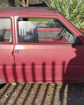 Panda 1997 con imp metano e gancio traino