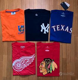 Magliette baseball hockey XL