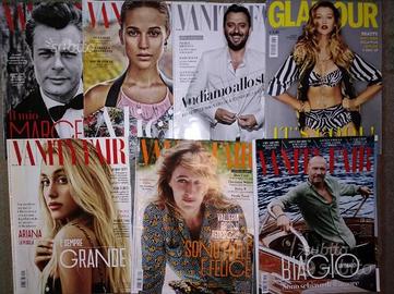 Riviste 'Glamour' e 'Vanity Fair'