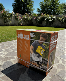 Forno Pizza a Gas COZZE 13" - NUOVO! Pizza Veloce