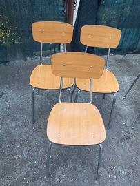 2 sedie in formica