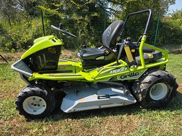 trattorino trinciaerba grillo climber 4x4 