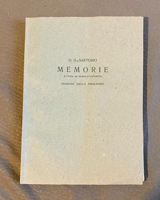Memorie G. G. Sartorio