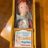 Bambola di pezza vintage anni 70 Holly Hobbies