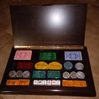 Fisch e carte da poker vintage