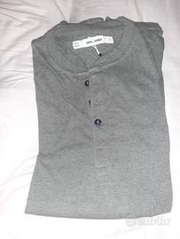 T shirt grigia maniche lunghe 