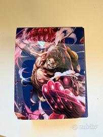 One piece tcg: portamazzo collezione gear4th