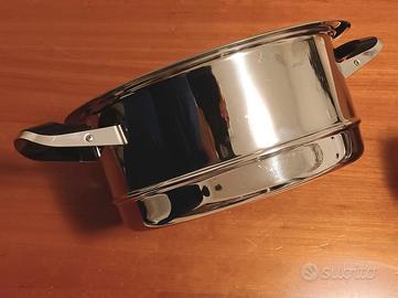 ScolaPasta x Pentole Amc 24 cm Inserto Cestello