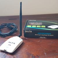 Dongle WiFi alta potenza 2W con connettore SMA