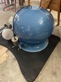 Lampada A sospensione space age vetro di murano