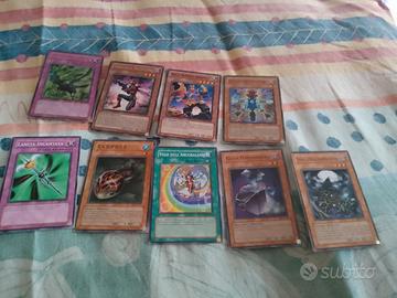 carte Yu gi oh in perfetto stato bustina