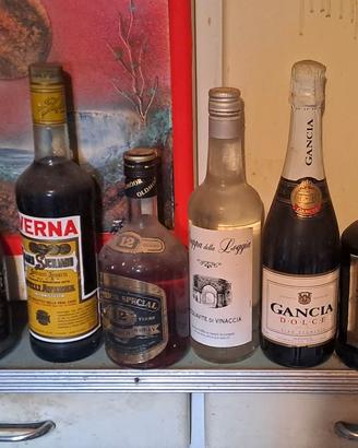 LIQUORI VARI BRANDY WHISKY FERNET GRAPPA