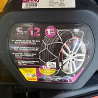 Catene da neve S-12 misura 23,5 x 4x4 e suv