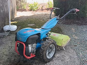 BCS 730 con barra falciante e fresa