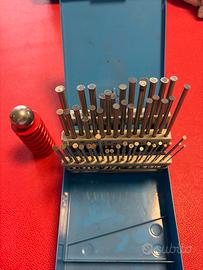 Spine cslibrate acciaio 1:6mm