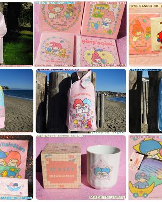 🎔 Sanrio Vintage 1976 Rari oggetti NUOVI 50 ANNI