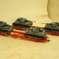 JOUEF  2  CARRI CON CARRI ARMATI