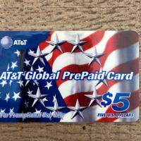 Scheda Telefonica Vintage - AT&T USA