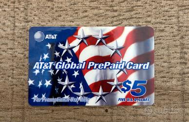 Scheda Telefonica Vintage - AT&T USA