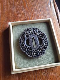 tsuba antica giapponese -namban