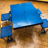 Tavolo picnic campeggio pieghevole portatile
