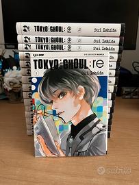 Tokyo Ghoul: RE manga ITA volumi 1-16 (completo)