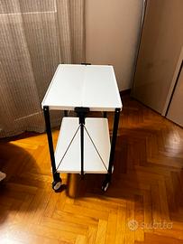 Carrello porta vivande pieghevole