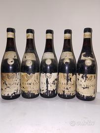 numero 5 bottiglie Barolo Aldo conterno 1968