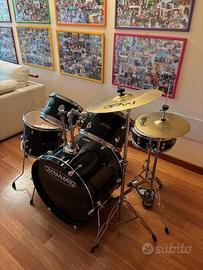 Batteria Dynamic + piatti Paiste
