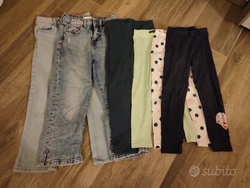 JEANS E LEGGINS