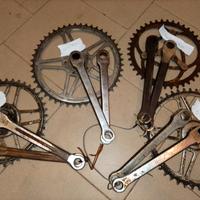 guarnitura bicicletta vintage 