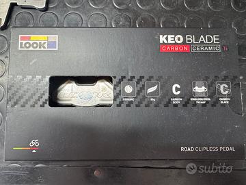 Pedali Look Keo Blade carbon ceramic ti