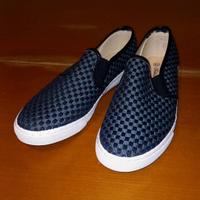 Slip On 39 scacchi nero grigio NEW