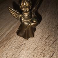 angioletti porta candela ottone 