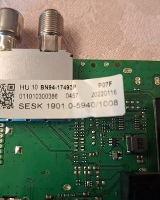 scheda madre smart tv samsung