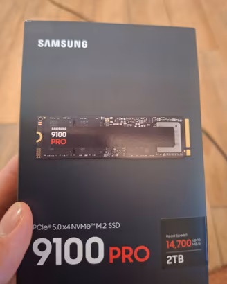 Samsung 9100 PRO PCIe 5.0 NVMe SSD 2TB