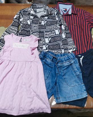 Lotto abbigliamento bimbo 3/4 anni