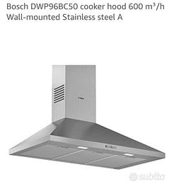 Cappa aspirante Bosch DWP96BC50 600 m³/h A parete 