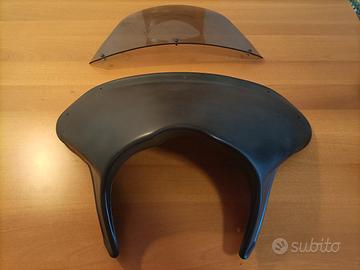 Cupolino parabrezza mini batwing per K. Vulcan S