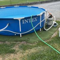 Piscina Intex con fitro a sabbia