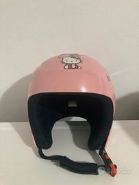 Casco sci bambina Hello Kitty + occhiali sci