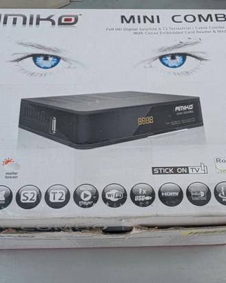 Amiko mini combo - DTT + SAT - FullHD - Accessori