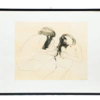 Emilio Greco Roma 1982 Acquaforte 51/90 con 