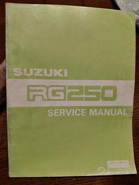 Manuale officina Suzuki RG 250 2t
