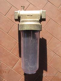 Filtro con testata in bronzo