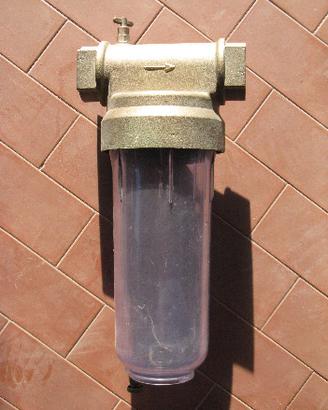Filtro con testata in bronzo
