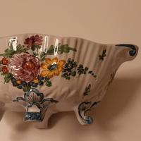 Centrotavola vintage ceramica di Imola 
